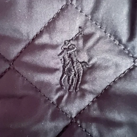 Ralph Lauren Blue Navy -Utility Jacket with Quilted Design Size 16 Girls - Picture 4 of 11